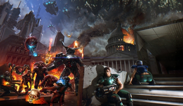 Bethesda показа първия геймплей на Doom 4, а играта ще излезе през пролетта на 2016 година