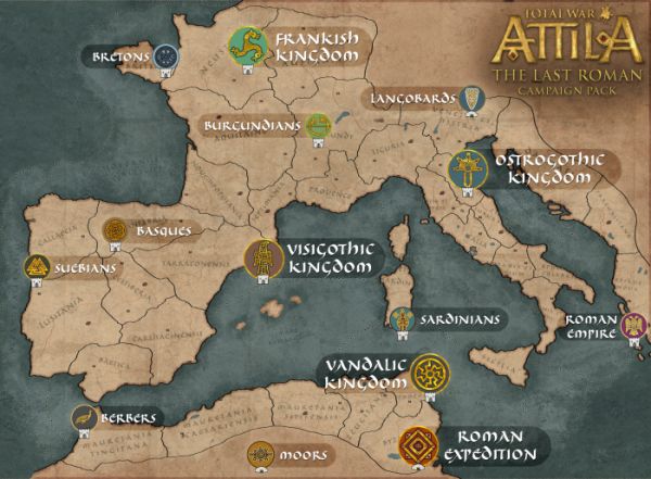 Анонс на нов експанжън за Total War: ATTILA