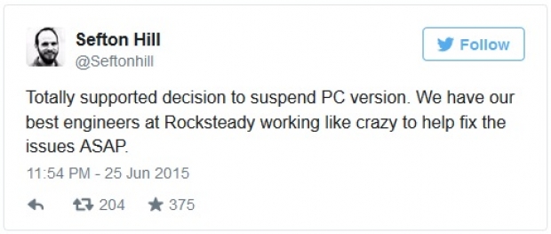 Съоснователят на Rocksteady подкрепя изваждането на Batman: Arkham Knight от Steam