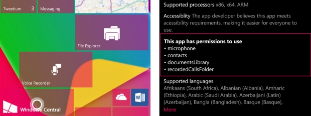 В ОС Windows 10 Mobile навярно ще има възможност за запис на телефонните разговори