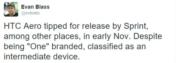 Ноемврийският HTC Aero може да не стане спасителния флагман