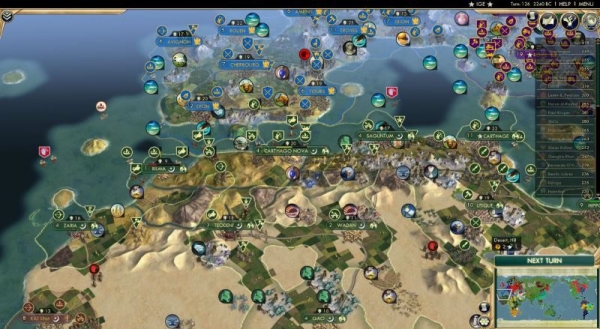 „Battle Royale“ – безкрайно сражение на 42 компютърни цивилизации в Civilization V