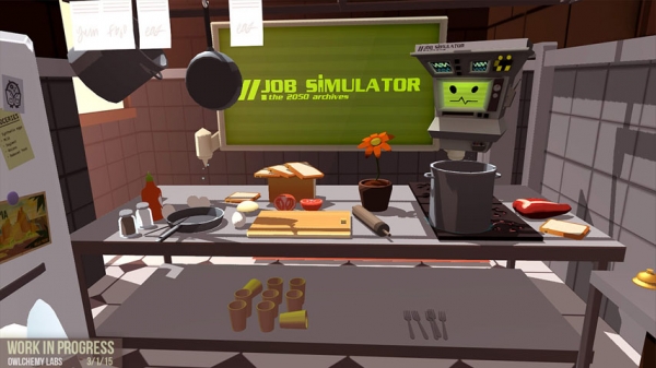 Job Simulator – първата игра, създадена за SteamVR