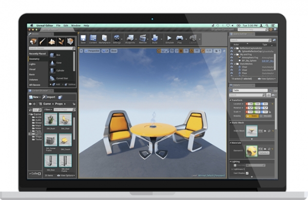 Unreal Engine 4 е вече безплатен за некомерсиални цели