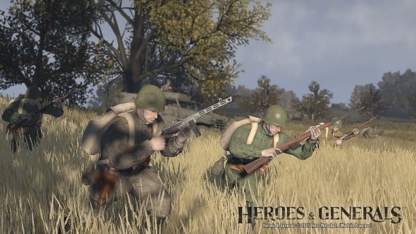 Червената армия идва в Heroes and Generals
