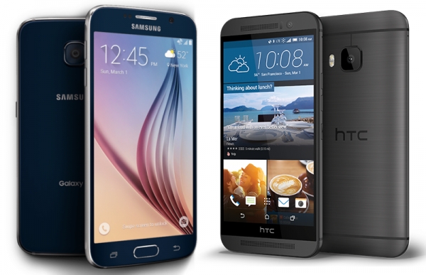 Сравнение на Samsung Galaxy S6 и HTC One M9