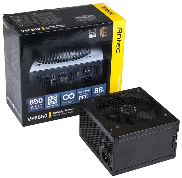 Antec представи серията захранващи блокове от начално ниво VPF Series