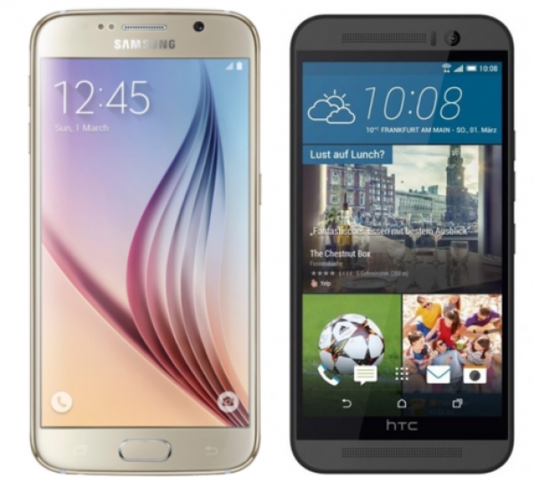 Сравнение на Samsung Galaxy S6 и HTC One M9