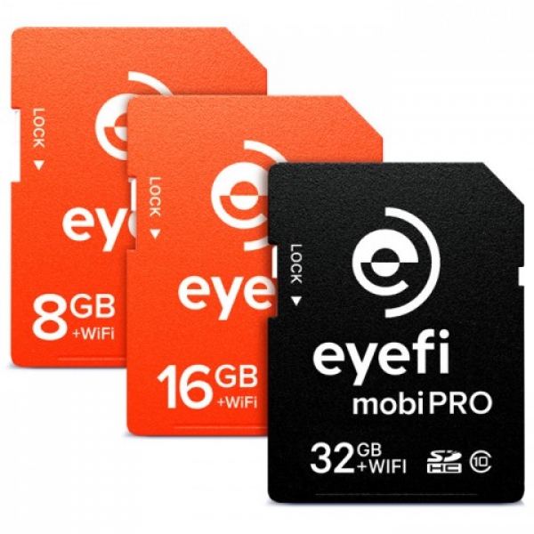 Eyefi Mobi Pro: карти памет с Wi-Fi модул и възможност за предаване на RAW файлове