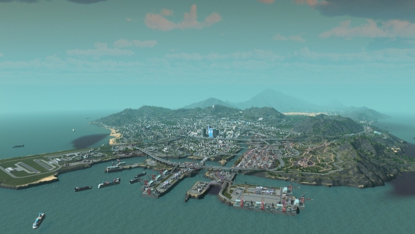 Фен създаде цялата територия на GTA V в Cities: Skylines
