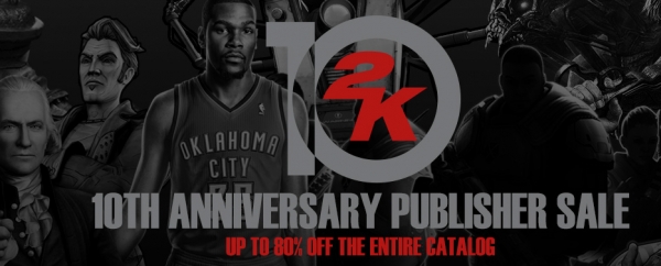 Steam предлага игри на 2K с намаление до 85%