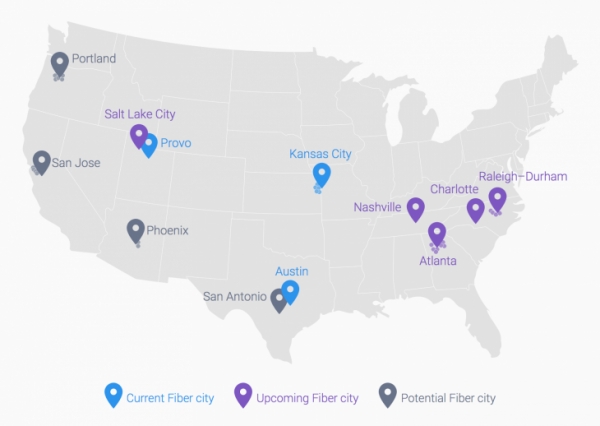 Google Fiber официално стартира и в Солт Лейк Сити