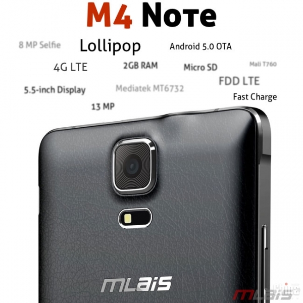 Официален анонс на смартфона Mlais M4 Note