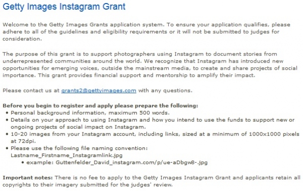 Getty Images и Instagram стартират грантова програма за фотографи