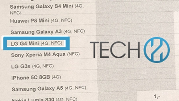 LG G4 Mini се появи в каталога на Vodafone