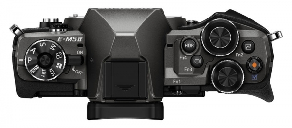 Анонс на цифровия фотоапарат Olympus OM-D E-M5 Mark II Titanium