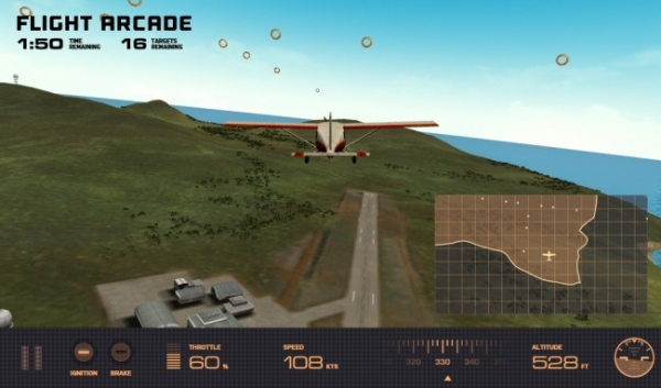 Уеб-играта Flight Arcade демонстрира възможностите на браузъра Microsoft Edge