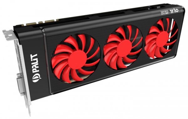 Palit пусна видеокартата GeForce GTX 980 Trio за създаване на SLI свързаност