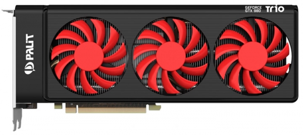 Palit пусна видеокартата GeForce GTX 980 Trio за създаване на SLI свързаност