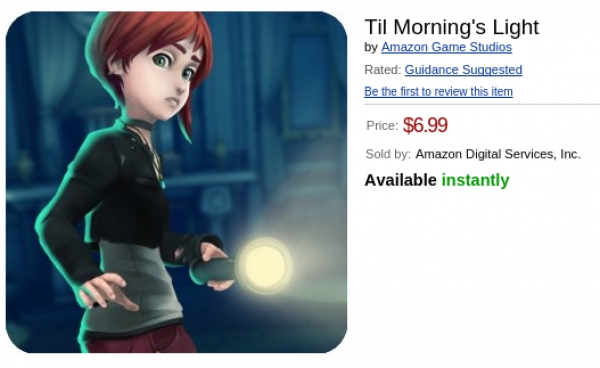 Amazon Game Studios представи логическия хорър Til Morning’s Light за iOS и Amazon Fire