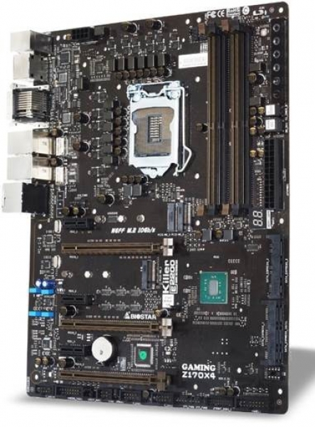 Biostar показа снимка на Intel Z170 (Skylake) базираната платка Gaming-Z170X