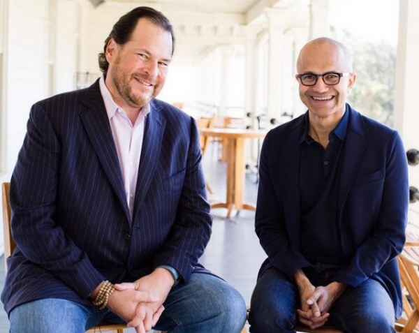 Предложените от Microsoft 55 млрд. долара за Salesforce не били достатъчно