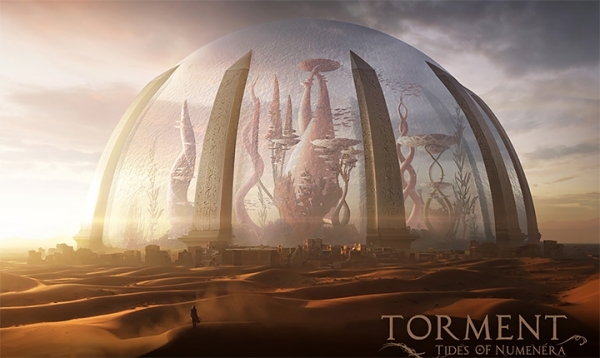Клип, показващ игровия свят на Torment: Tides of Numenera