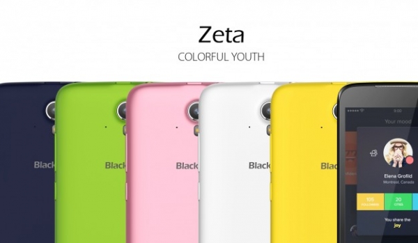 Анонс на смартфона Blackview Zeta с dual-SIM и ярки цветове на корпуса