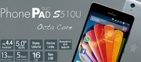 Mediacom представи на европейския пазар смартфоните PhonePad Duo S510U и PhonePad Duo S510