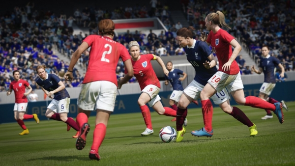 В новата FIFA 16 са добавени женски футболни отбори