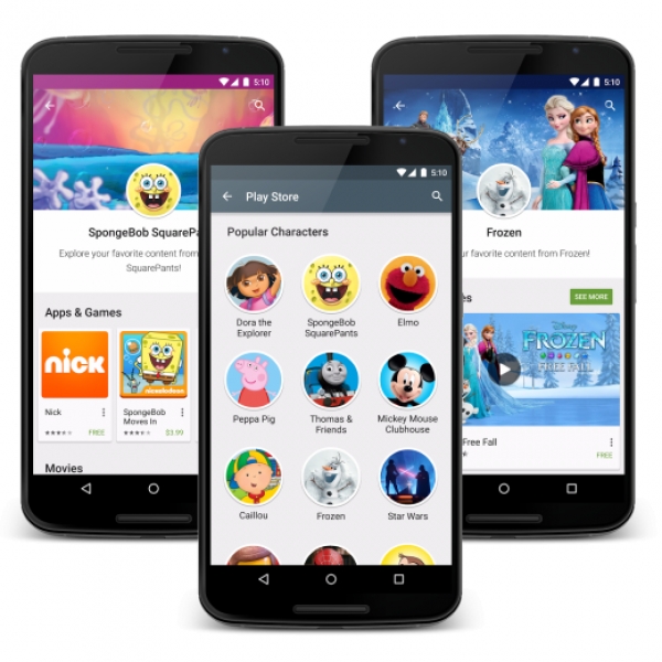 Google стартира раздела Family Store за деца и родители
