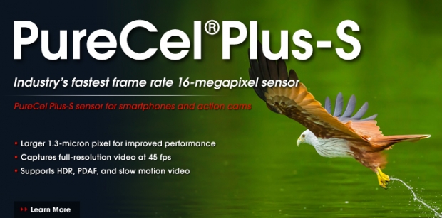 OmniVision представи технологиите PureCel Plus и PureCel Plus-S за подобряване на фотосензорите