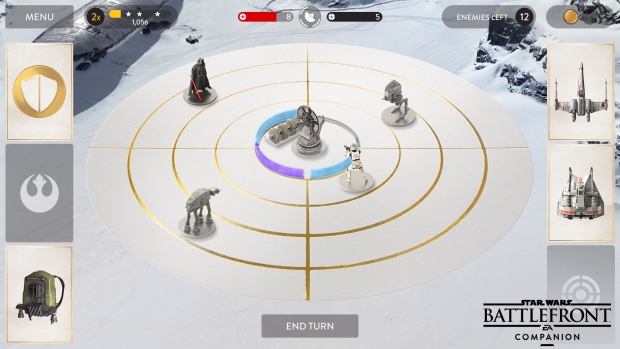 Мобилното приложение, придружаващо Star Wars Battlefront ви носи точки в главната игра