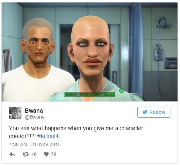 Фенове се надпреварват да създадат най-грозните герои във Fallout 4