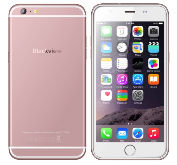 Blackview Ultra Plus: точно копие на розовия iPhone 6s Plus
