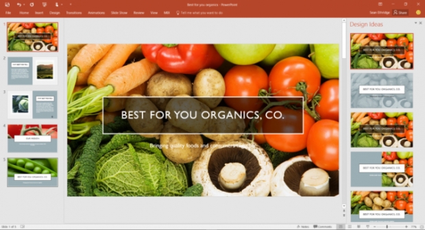 Microsoft подобри PowerPoint с помощта на новите функции Designer и Morph