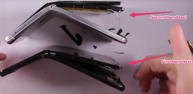 Новият смартфон Nexus 6P на Google се огъва по-лесно от iPhone