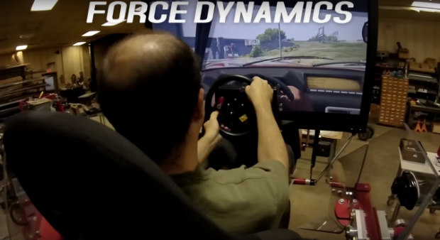 Хидравличната инсталация Force Dynamics превръща GTA V в безумно пътешествие