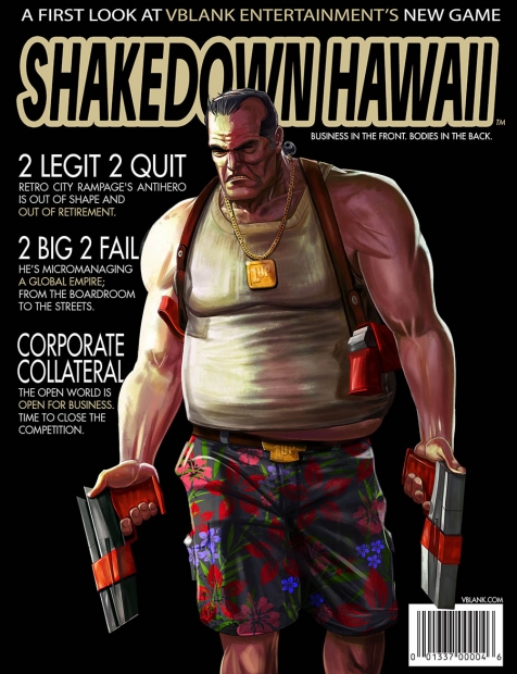 Продължението на Retro City Rampage се нарича Shakedown Hawaii