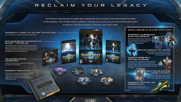 Ето какво има в колекционерското издание на StarCraft 2: Legacy of the Void