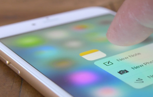 3D Touch дисплеят в iPhone 6s е съставен от 8 слоя