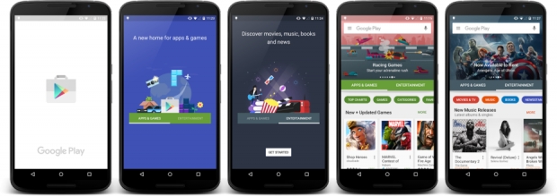 Задава се сериозен редизайн на Google Play Store