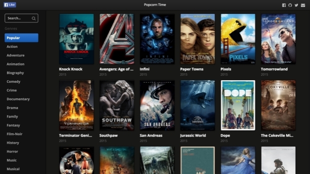 Появи се уеб-версия на Popcorn Time и веднага бе спряна от защитниците на авторски права