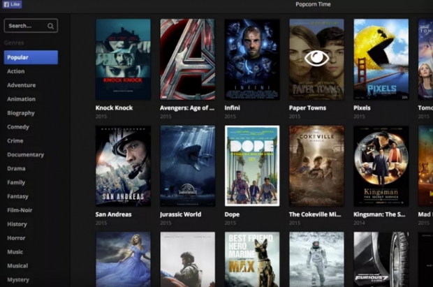 Уеб-версията на Popcorn Time с нов програмист и хостинг в България