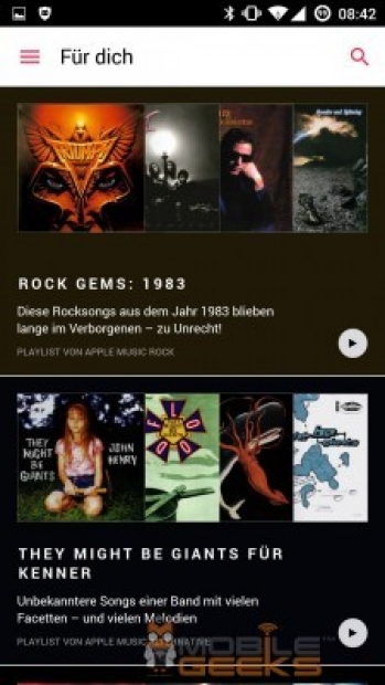 Вижте как ще изглежда Apple Music за Android