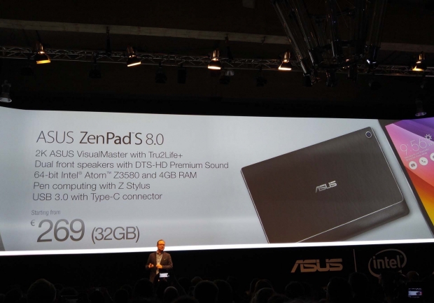 ASUS на IFA 2015: смартфони Zenfone, таблетите Zenpad, часовника ZenWatch 2 и ноутбук с водно охлаждане