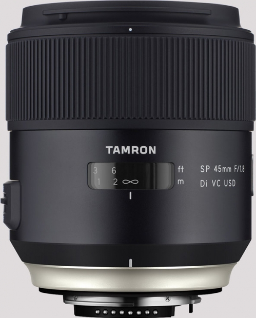 Започват продажбите на пълнокадровия обектив Tamron SP 45mm F/1.8 Di VC USD (Model F013)