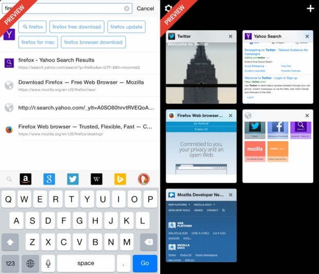 Mozilla започна тестове на Firefox за iOS