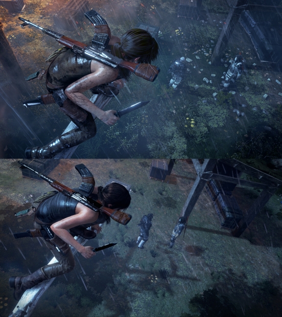 Сравнителна галерия от XBOX One и XBOX360 версиите на Rise of the Tomb Raider