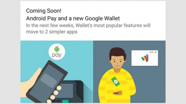Google загатна за непосредствената поява на Android Pay